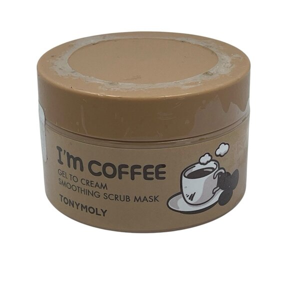 Tony Moly Im Coffee Gel To Cream Smoothing Scrub Mask 3.38 FL. OZ Korea - Picture 1 of 6